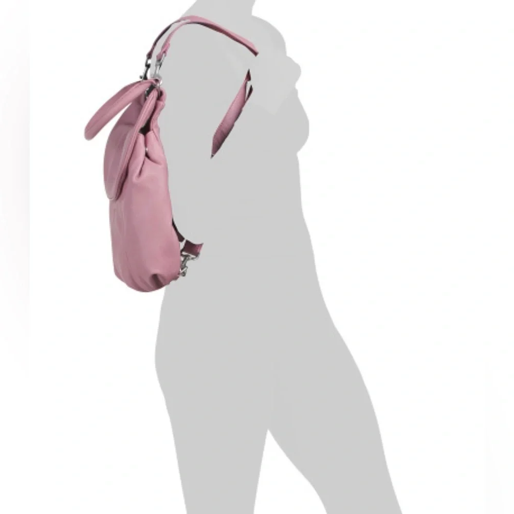 Chic Pink Convertible Backpack Bag 🌸NWT🌸 - Picture 6 of 11
